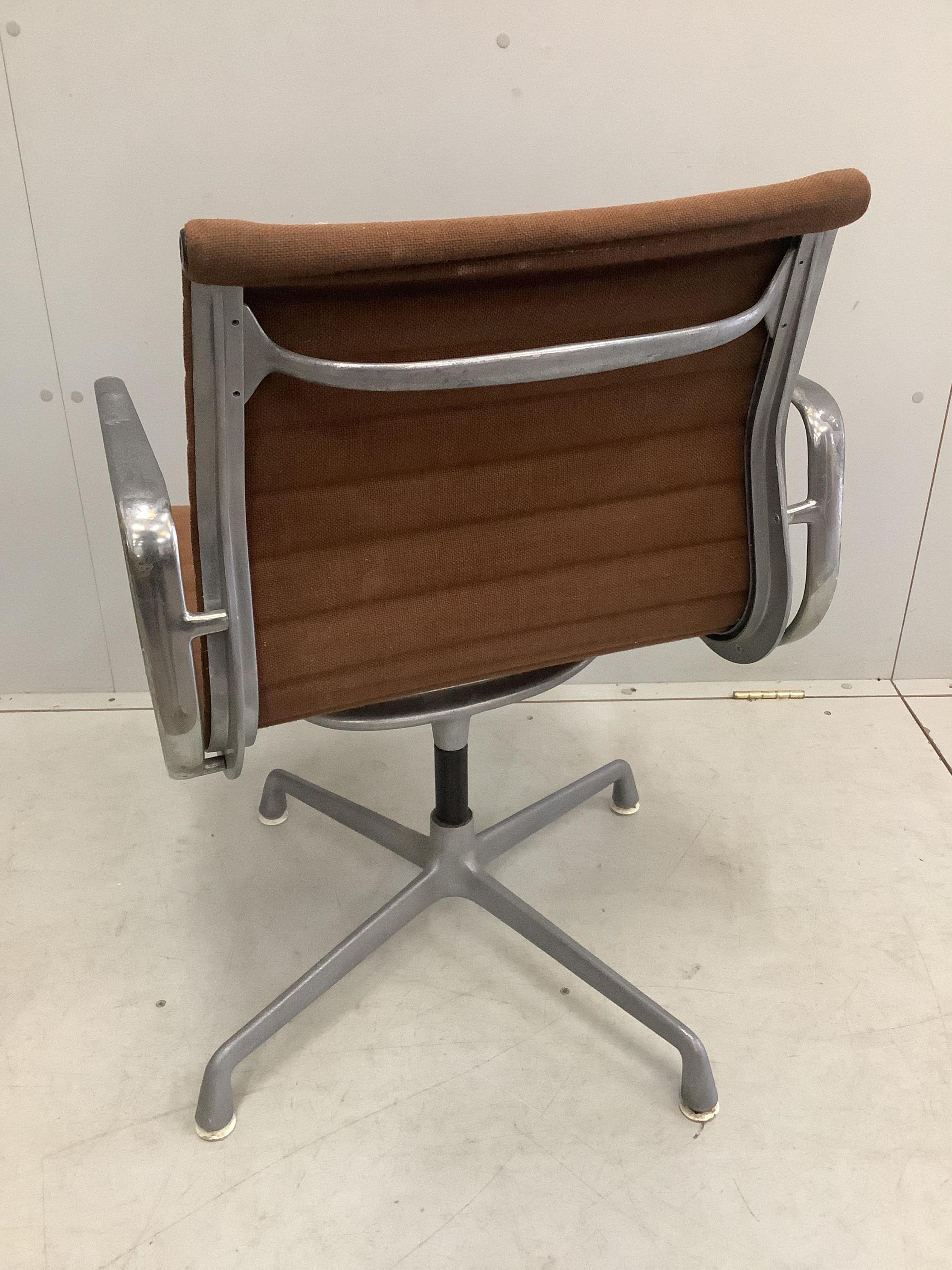 A Herman Miller Eames EA108 chair, width 58cm, depth 50cm, height 84cm